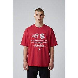 BILLIONAIRE Boys Club Pink Shirt MEDIUM